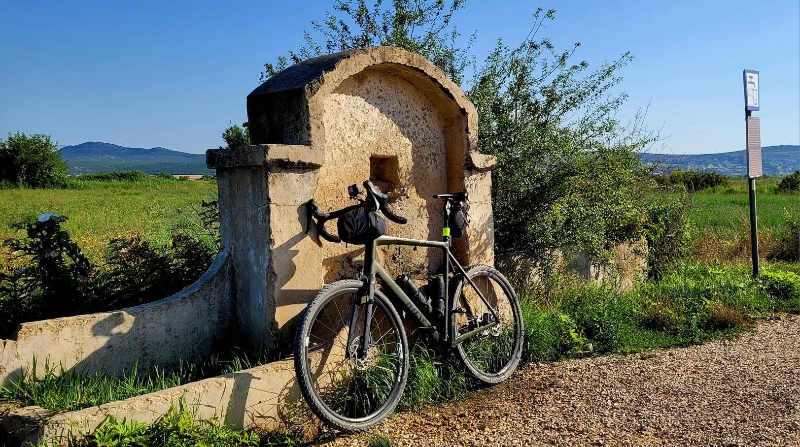 Kadr z trasy • Etap I: Start z Biograd na Moru i dojazdówka (km 0 – 15.8)
