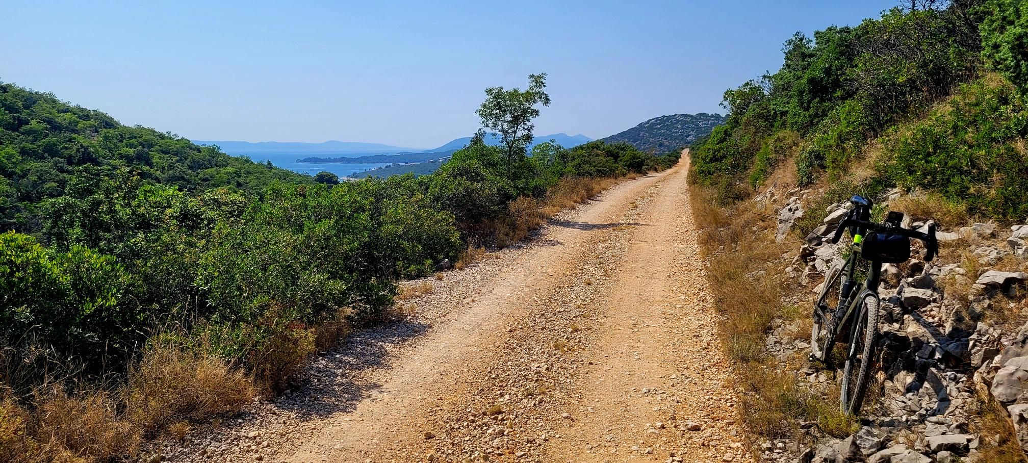 Kadr z trasy • Mijane punkty i etapy na trasie GPX